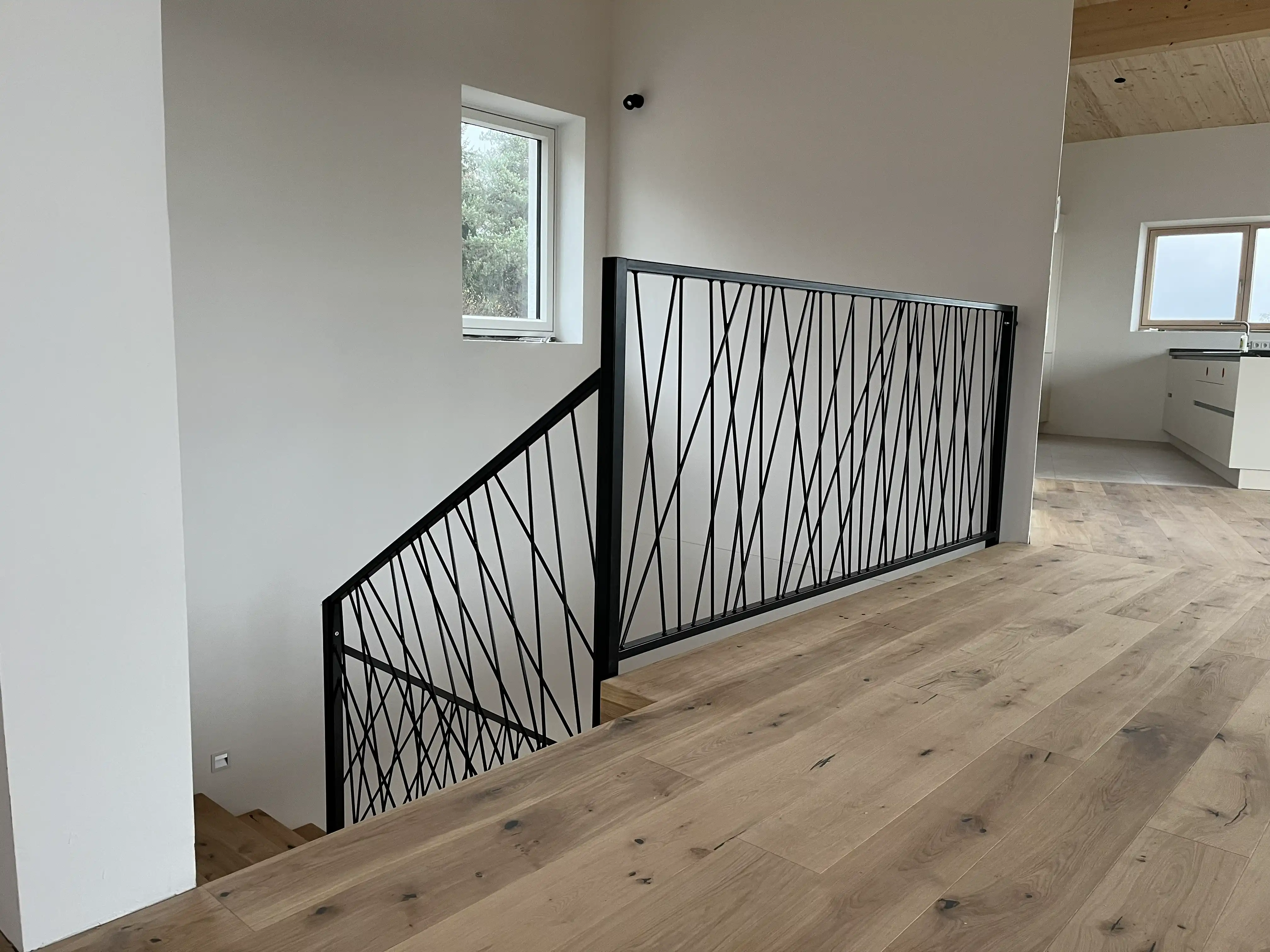 Stiegengeländer aus Edelstahl