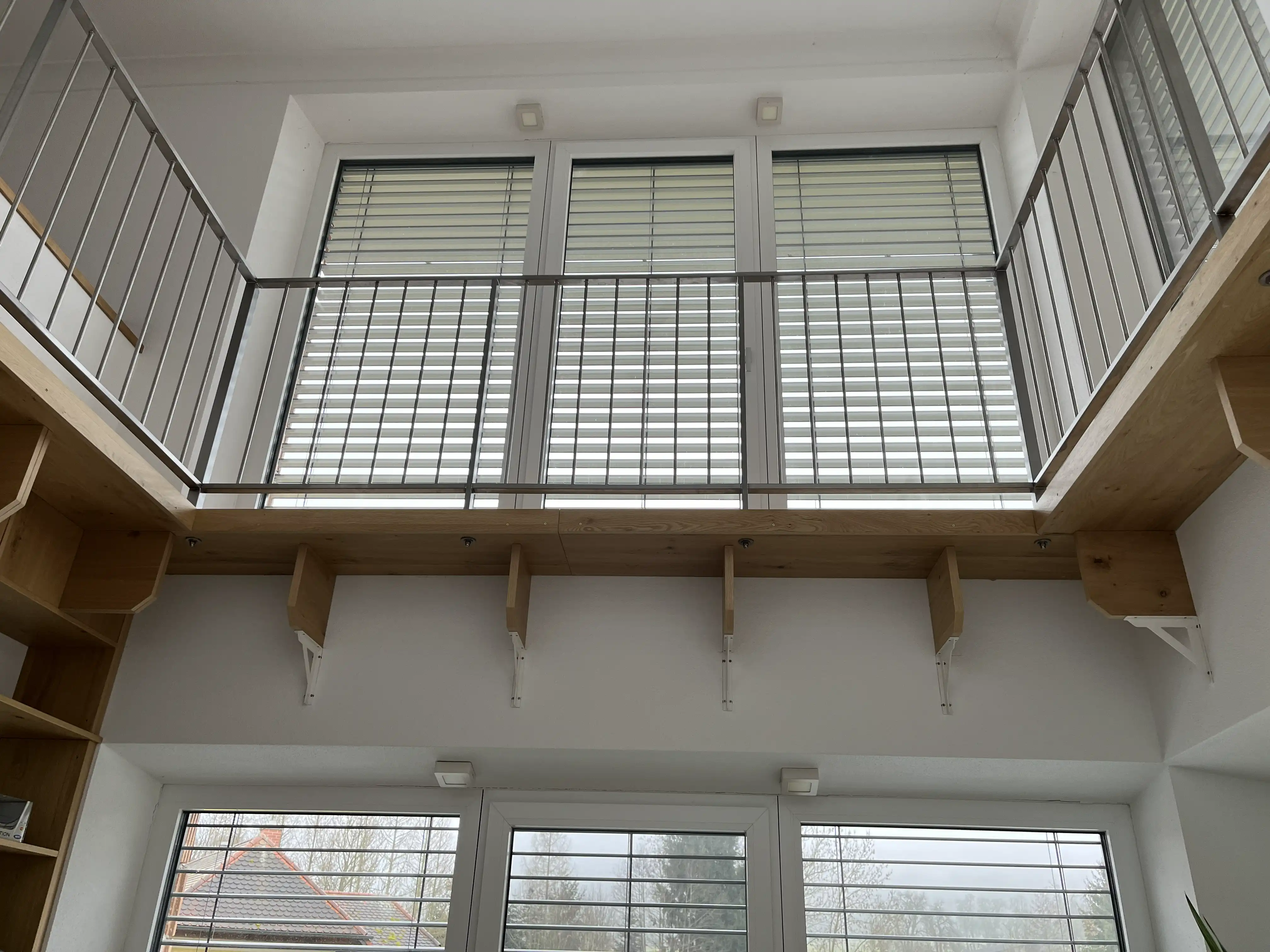 Edelstahlgeländer für Galerie