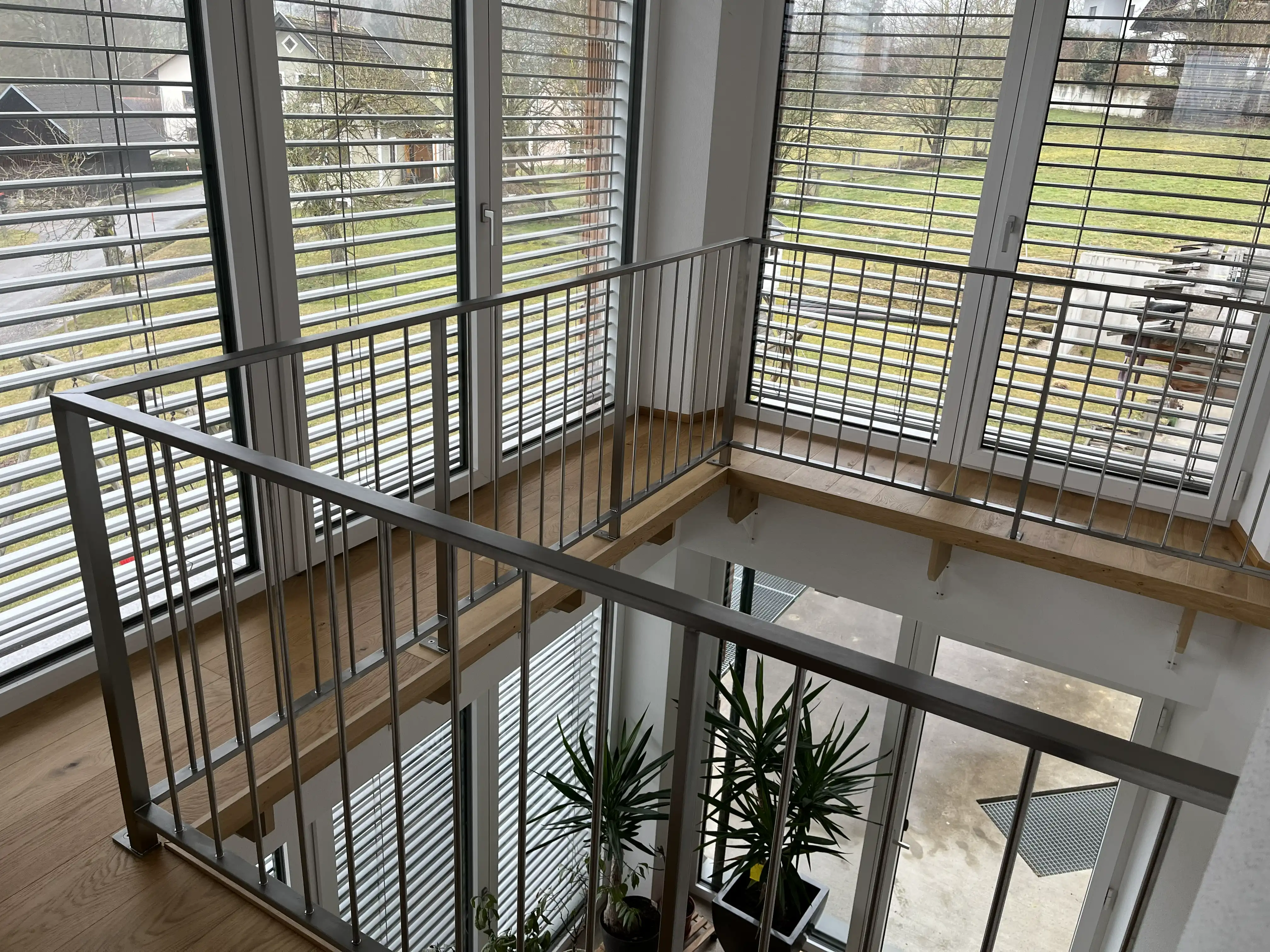 Edelstahlgeländer für Galerie