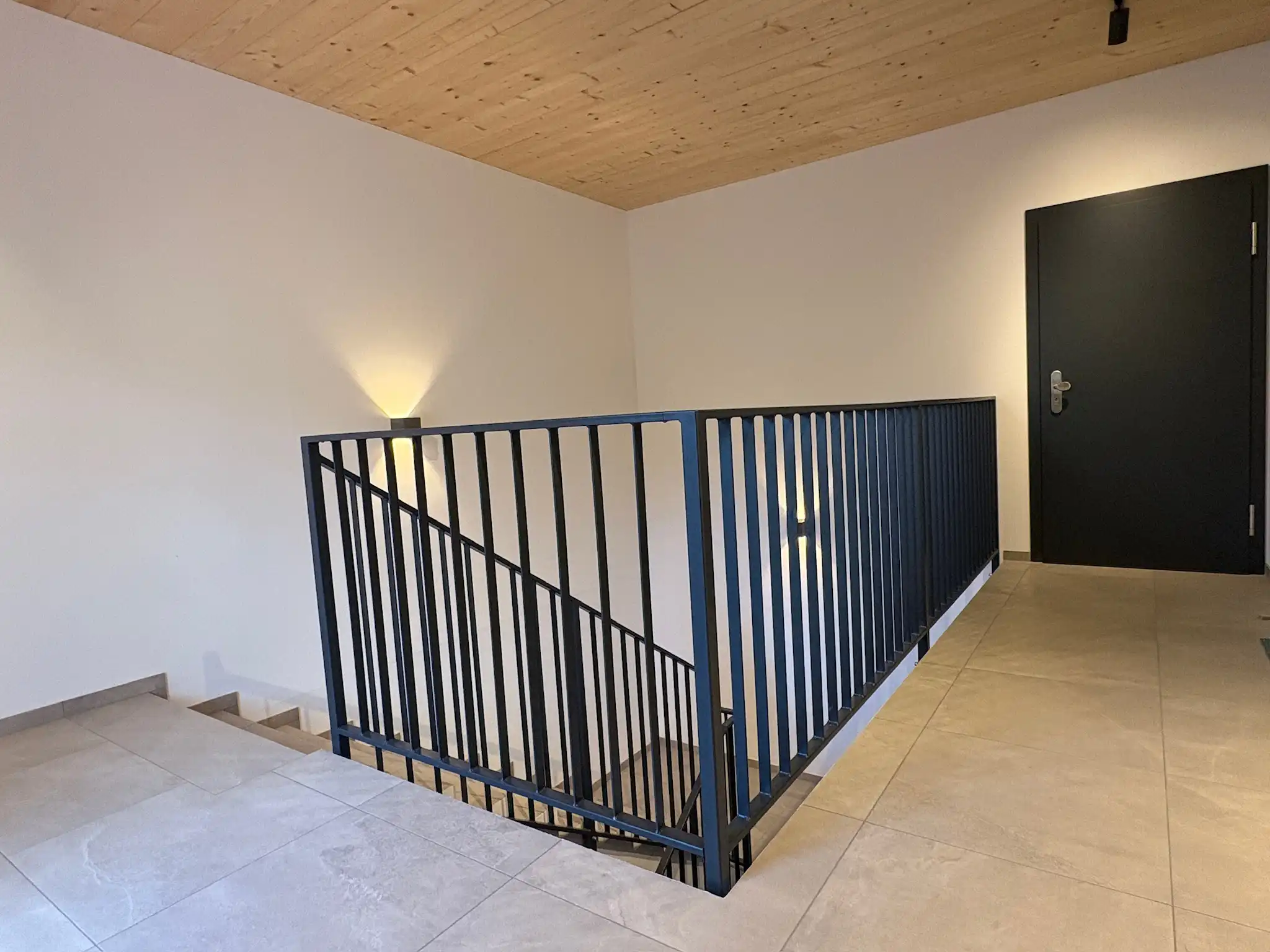 Metallgeländer für Stiegenhaus