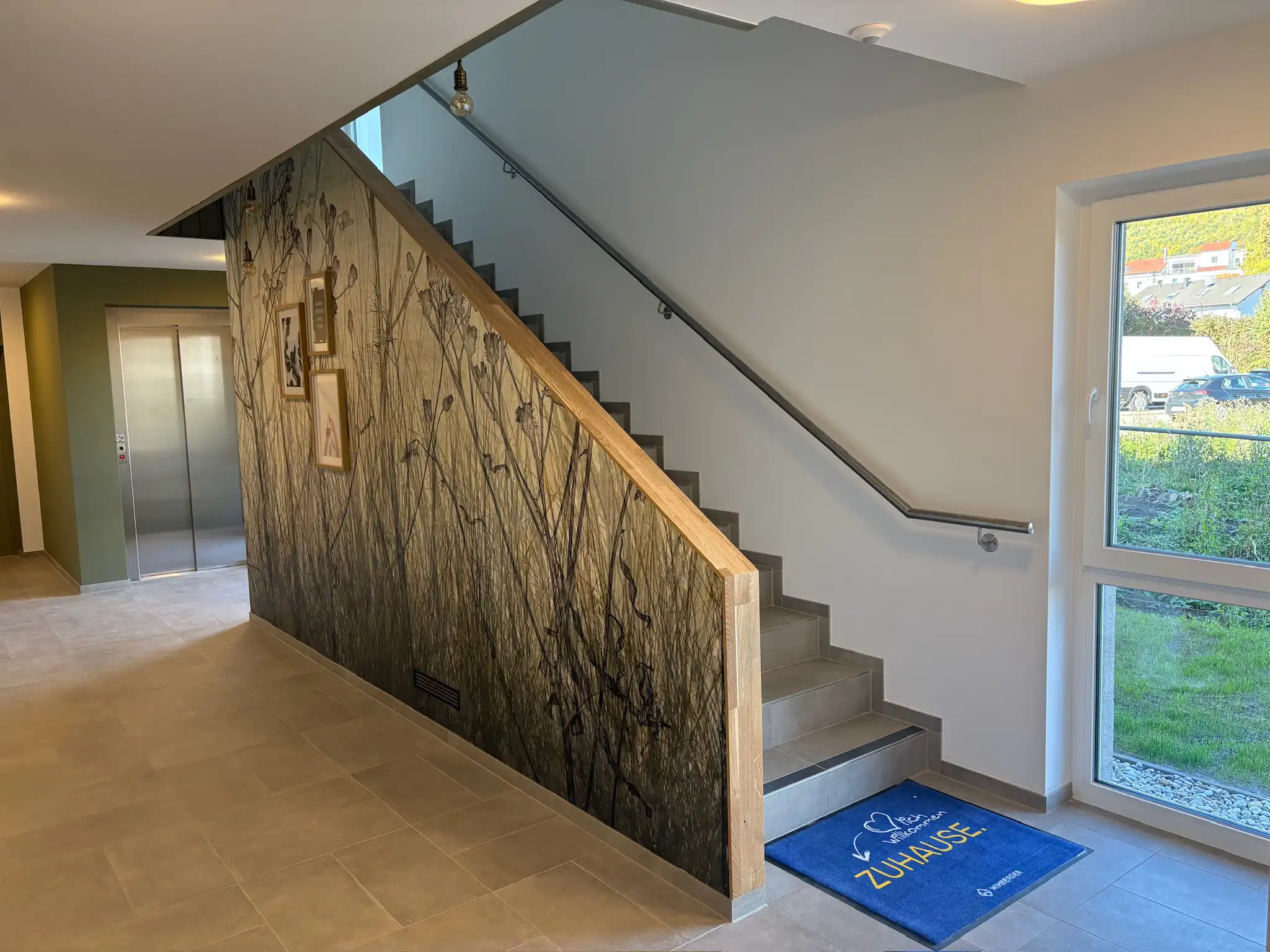 Handlauf für Stiegenaufgang