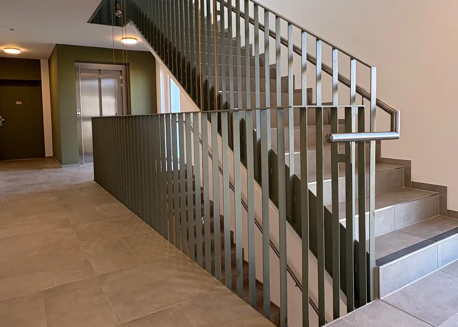 Geländer für Stiegenhaus