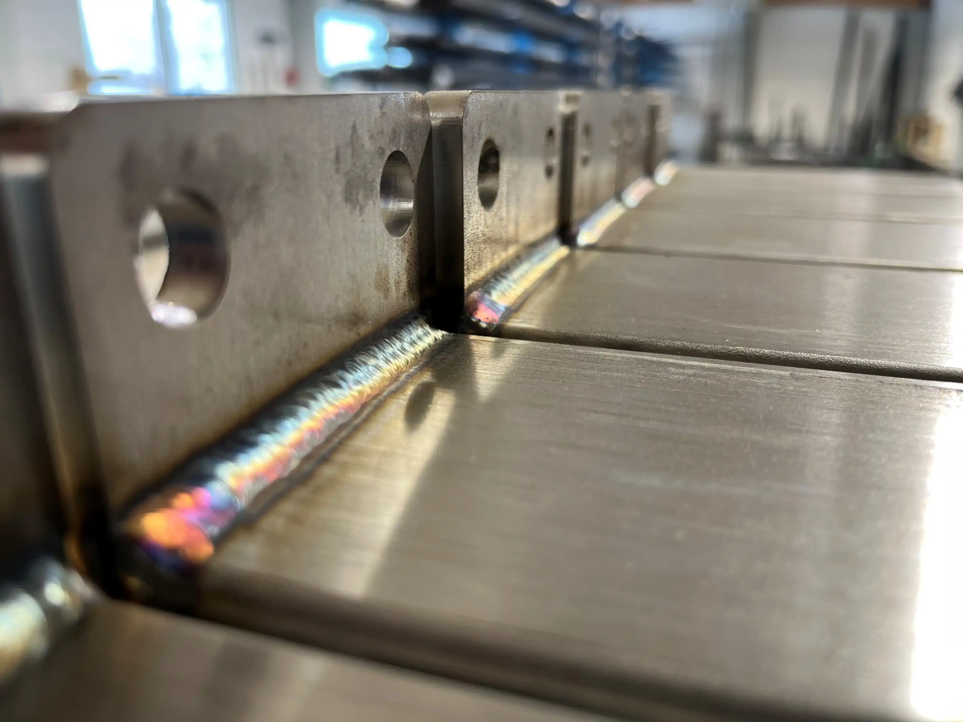 Blechkanten mit Abkantpresse