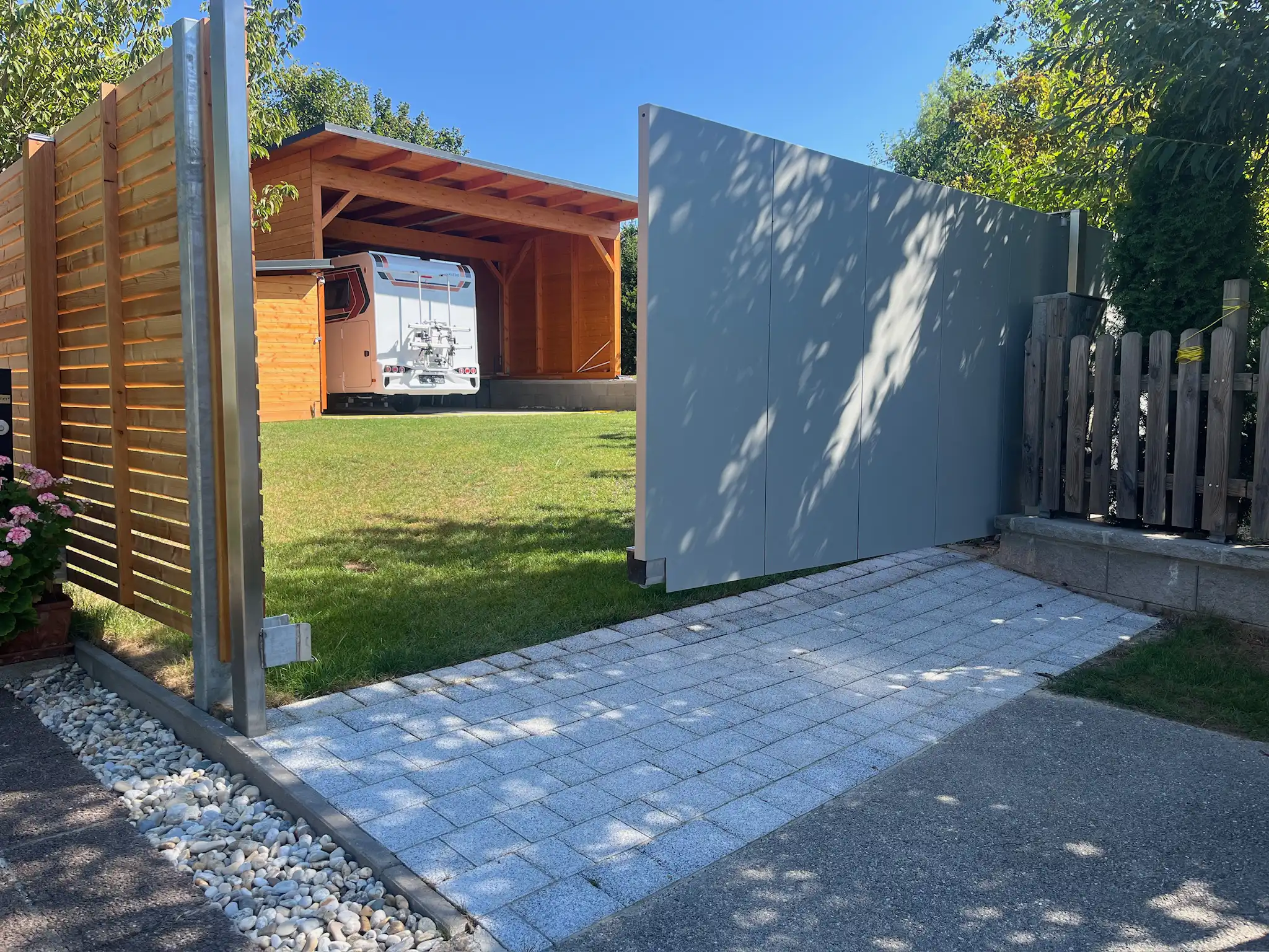 Gartentor aus Metall